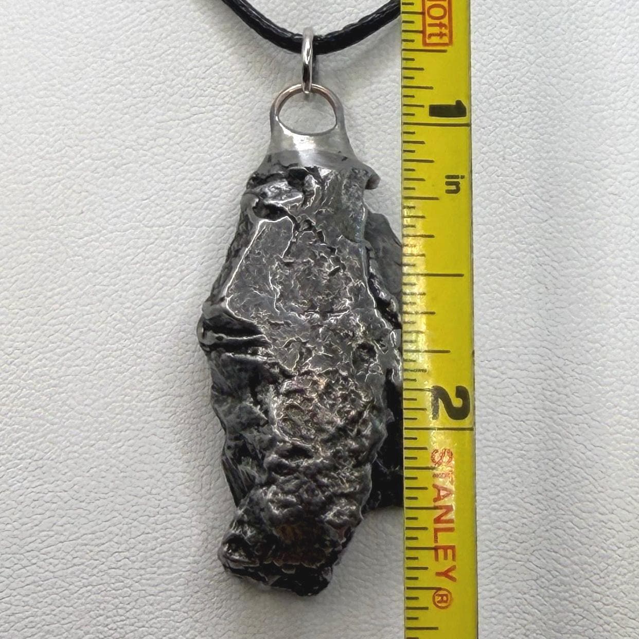 Aletai Meteorite Pendant: Authentic Space Jewelry, Cosmic Jewelry, 33.55g