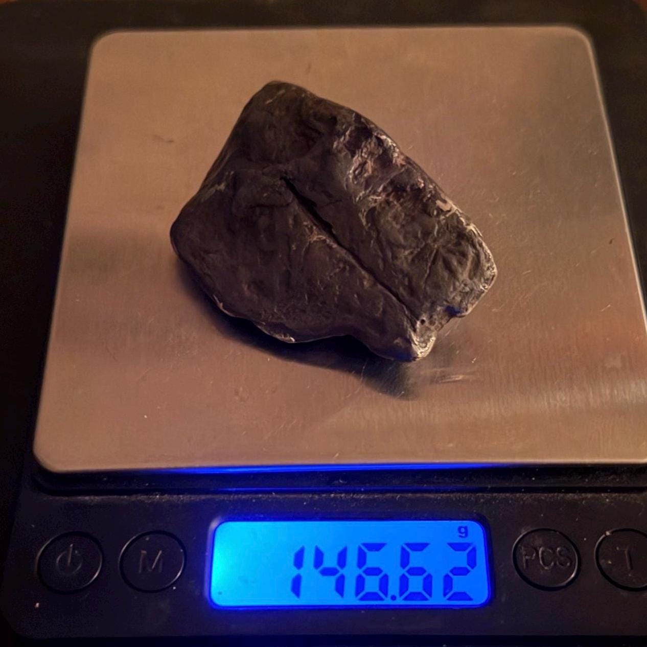 Uruacu Iron Meteorite: Rare IAB Specimen, Brazil, Astronomy Gift, 146.62