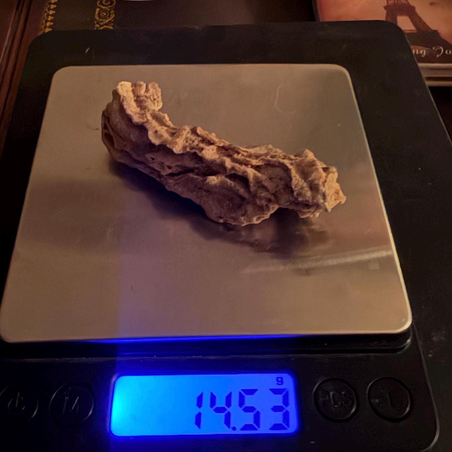 Sahara Desert Fulgurite: Fossilized Lightning Rock, Energy Work, 14.53 grams