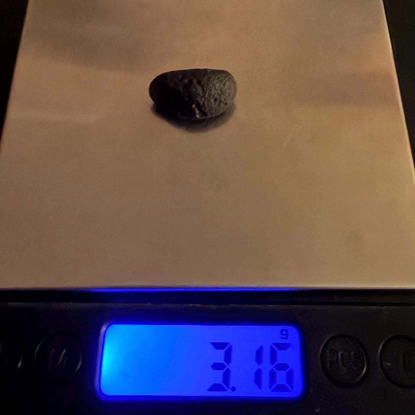 Saffordite Stone: Rare Arizona Cintamani - Metaphysical Shamanic Crystal, 3.16 grams