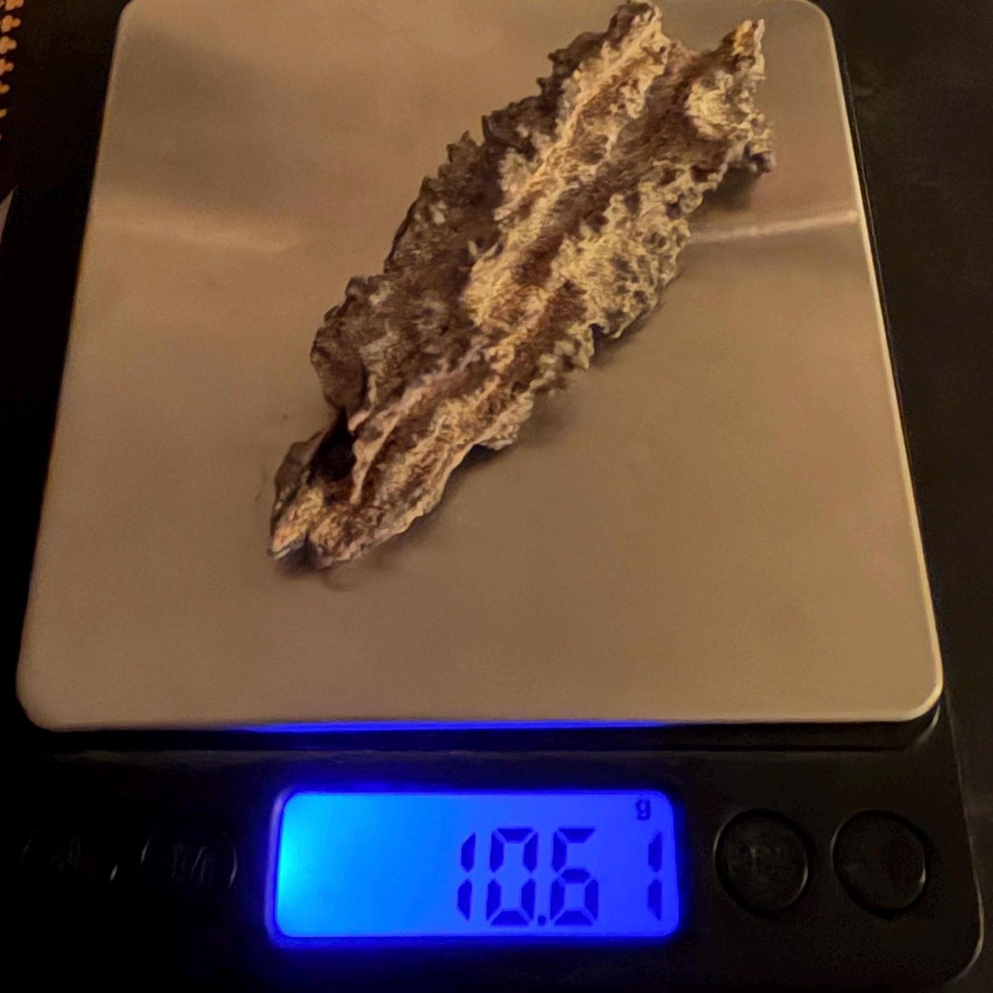 Sahara Desert Fulgurite: Fossilized Lightning Rock, Energy Work, 10.61 grams