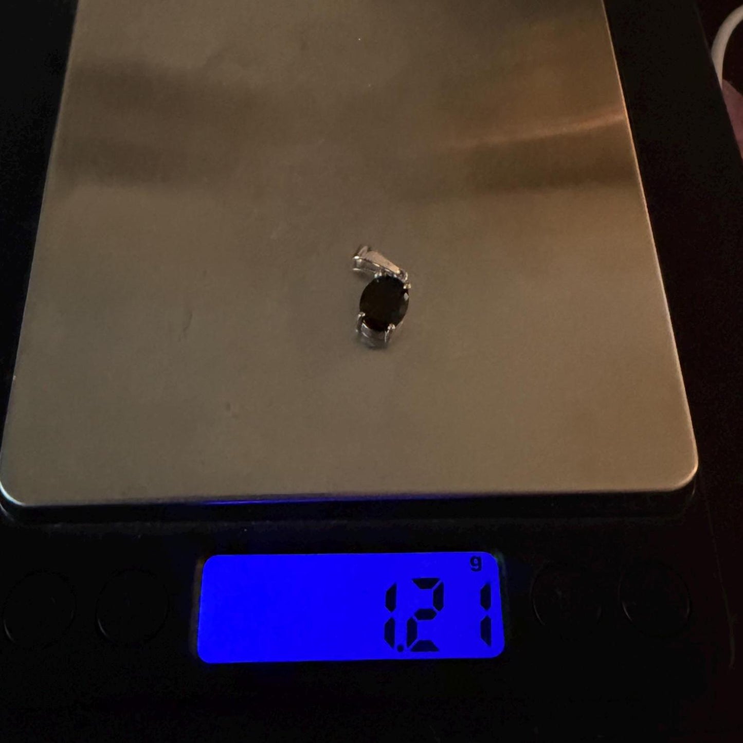 Authentic Moldavite Tektite Pendant: Gem-Cut, Czech Republic, Reiki Energy