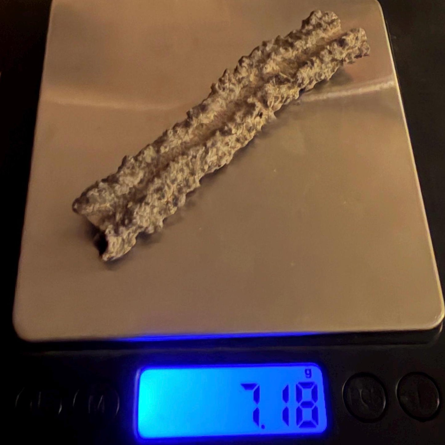 Sahara Desert Fulgurite: Fossilized Lightning Rock, Energy Work, 7.18 grams