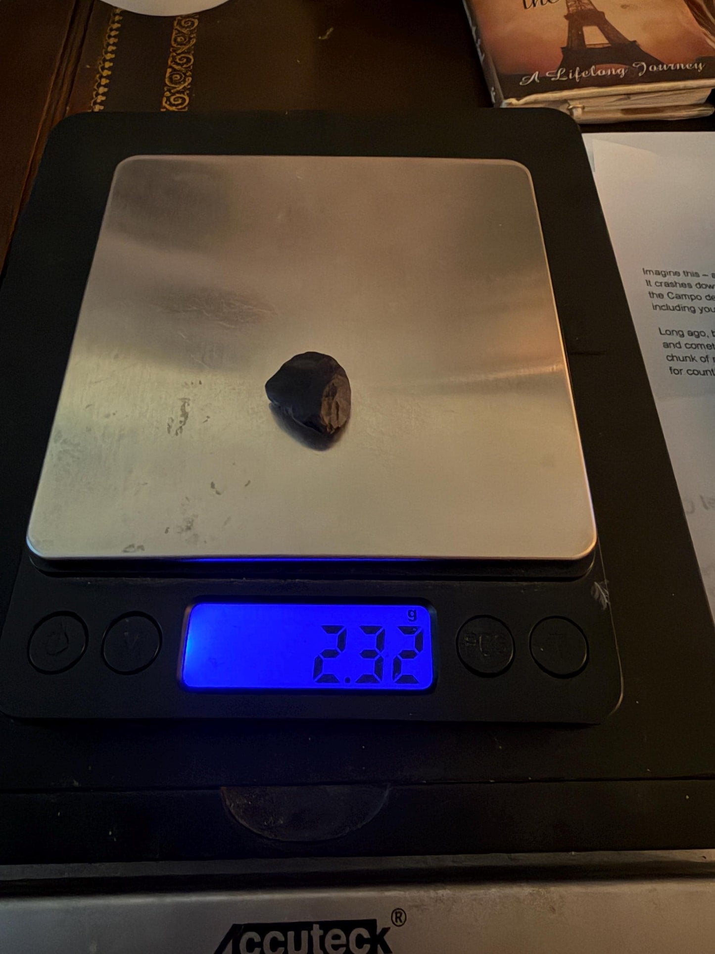 Saffordite Cintamani Specimen: Rare Arizona Tektite, Reiki Energy, 2.32g