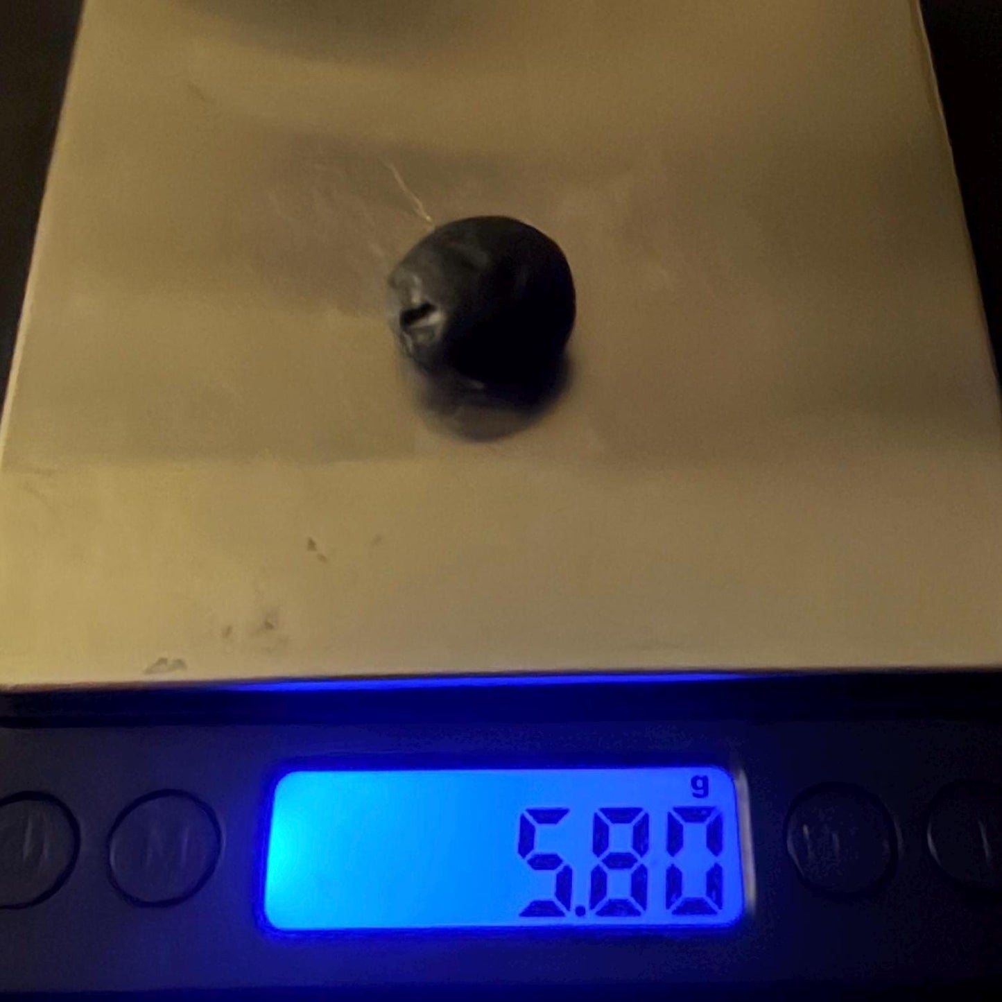 Saffordite Stone: Rare Cintamani, Arizona Tektite - 5.80 Grams