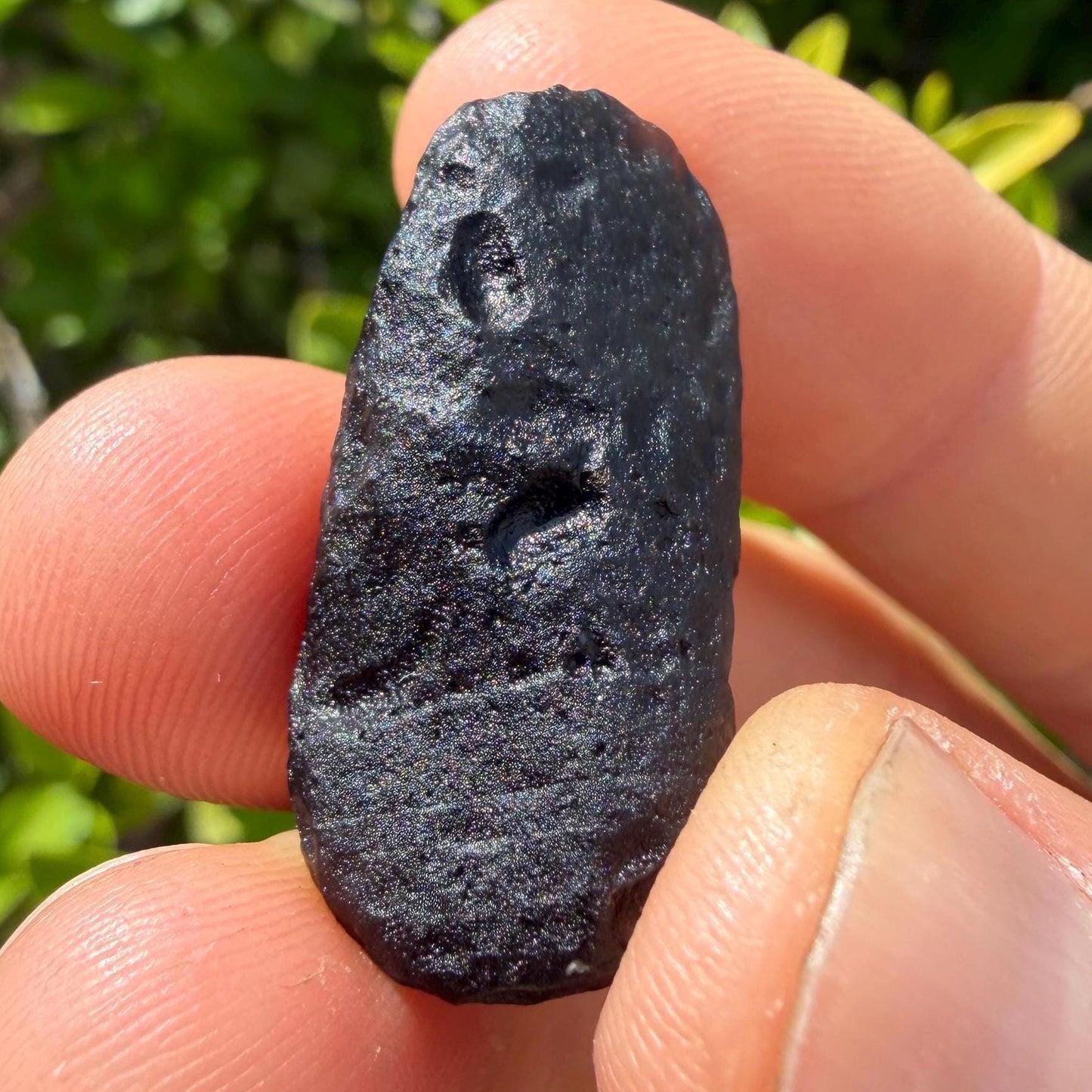 Saffordite Stone, Rare Cintamani, Arizona Tektite, 6.12 Grams