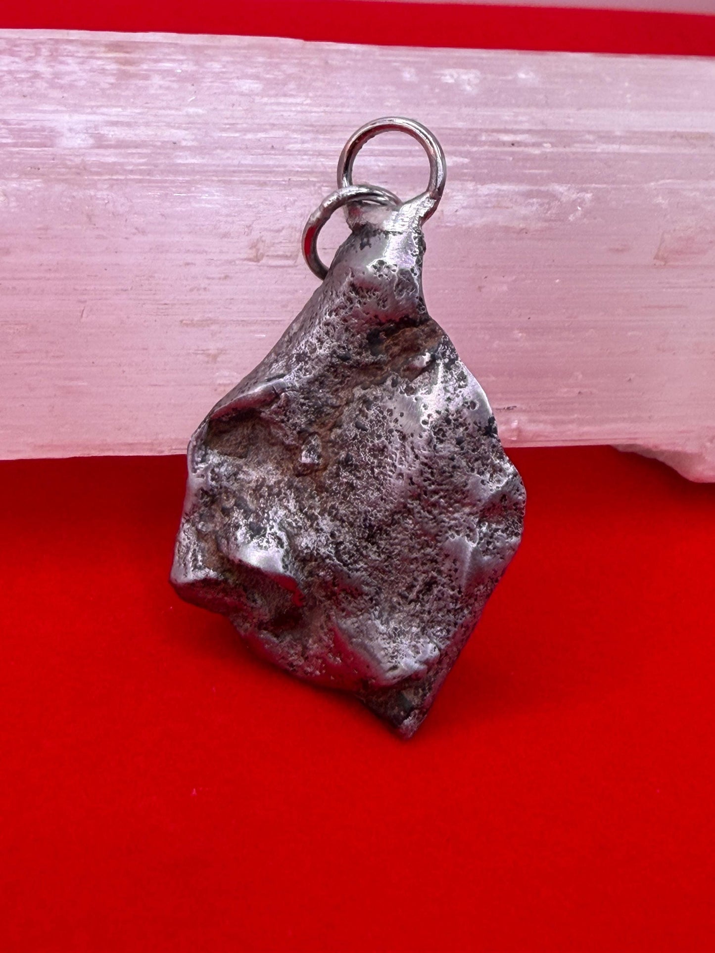 Henbury Iron Meteorite Pendant, Australia, Astronomy Gift, Cosmos, 11.21g
