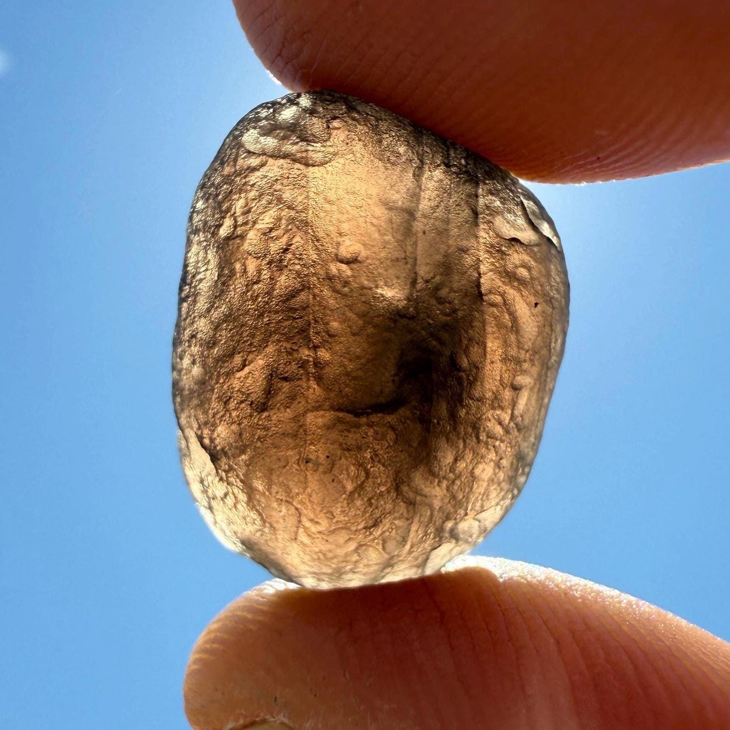 Saffordite Specimen: Rare Cintamani Stone, Arizona Tektite, 4.53g