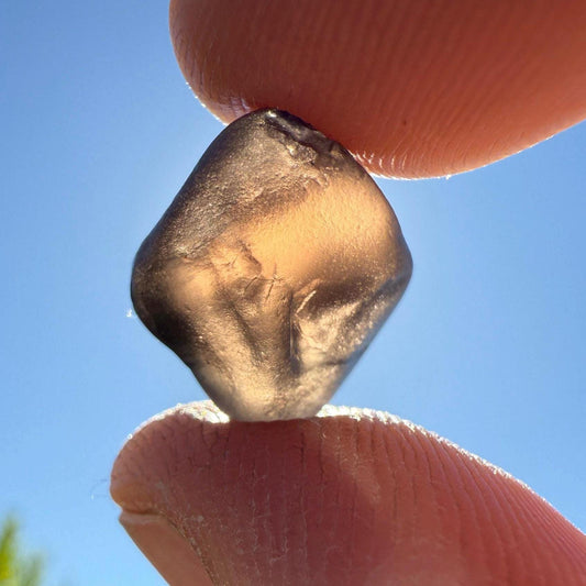 Saffordite Cintamani Stone: Rare Arizona Pseudo-Tektite, 2.04 Grams