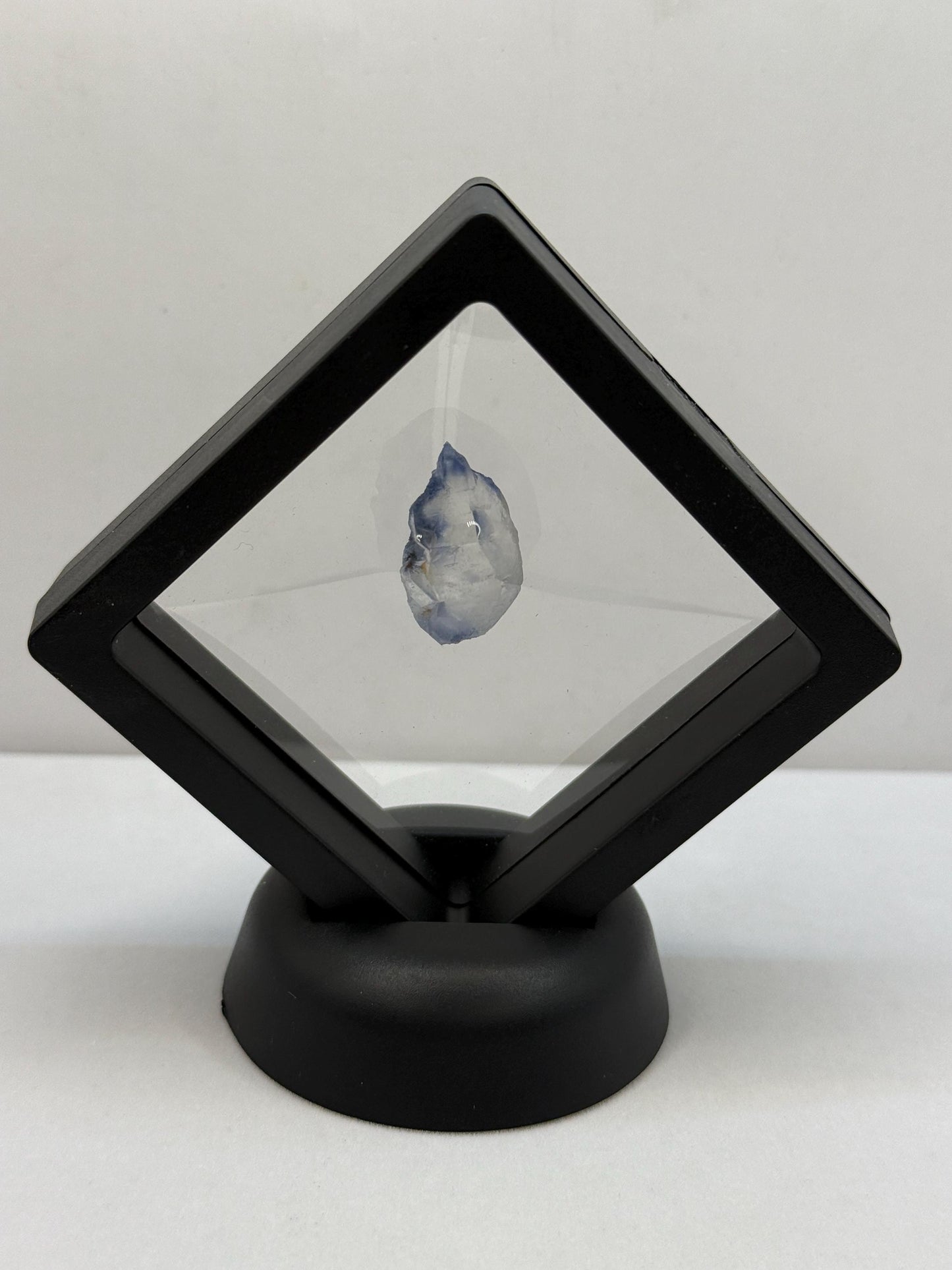 Rare Blue Dumortierite Crystal: Brazilian Gemstone for Reiki and Meditation, 4.43g/22.15ct