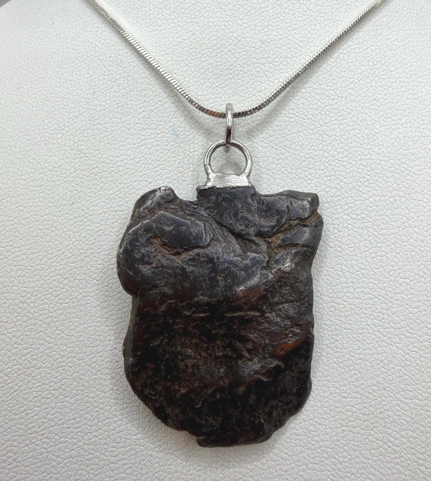 Canyon Diablo Iron Meteorite Pendant: Arizona Space Gift, 18.55 grams