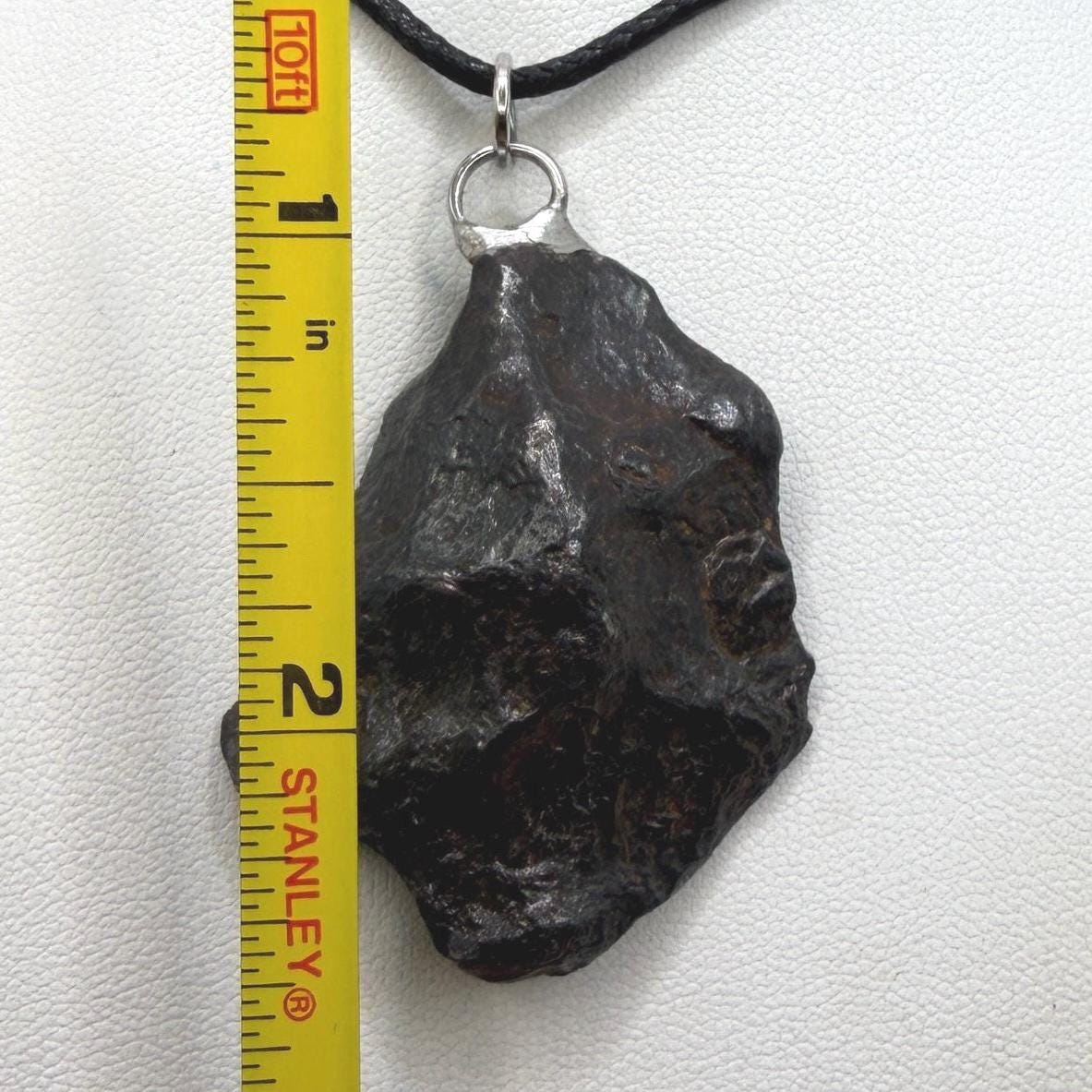 Canyon Diablo Iron Meteorite Pendant: Arizona Space Gift, 38.77 grams