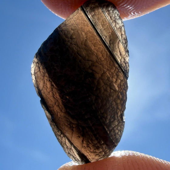 Saffordite Stone: Rare Cintamani, Arizona Tektite - 4.64 Grams