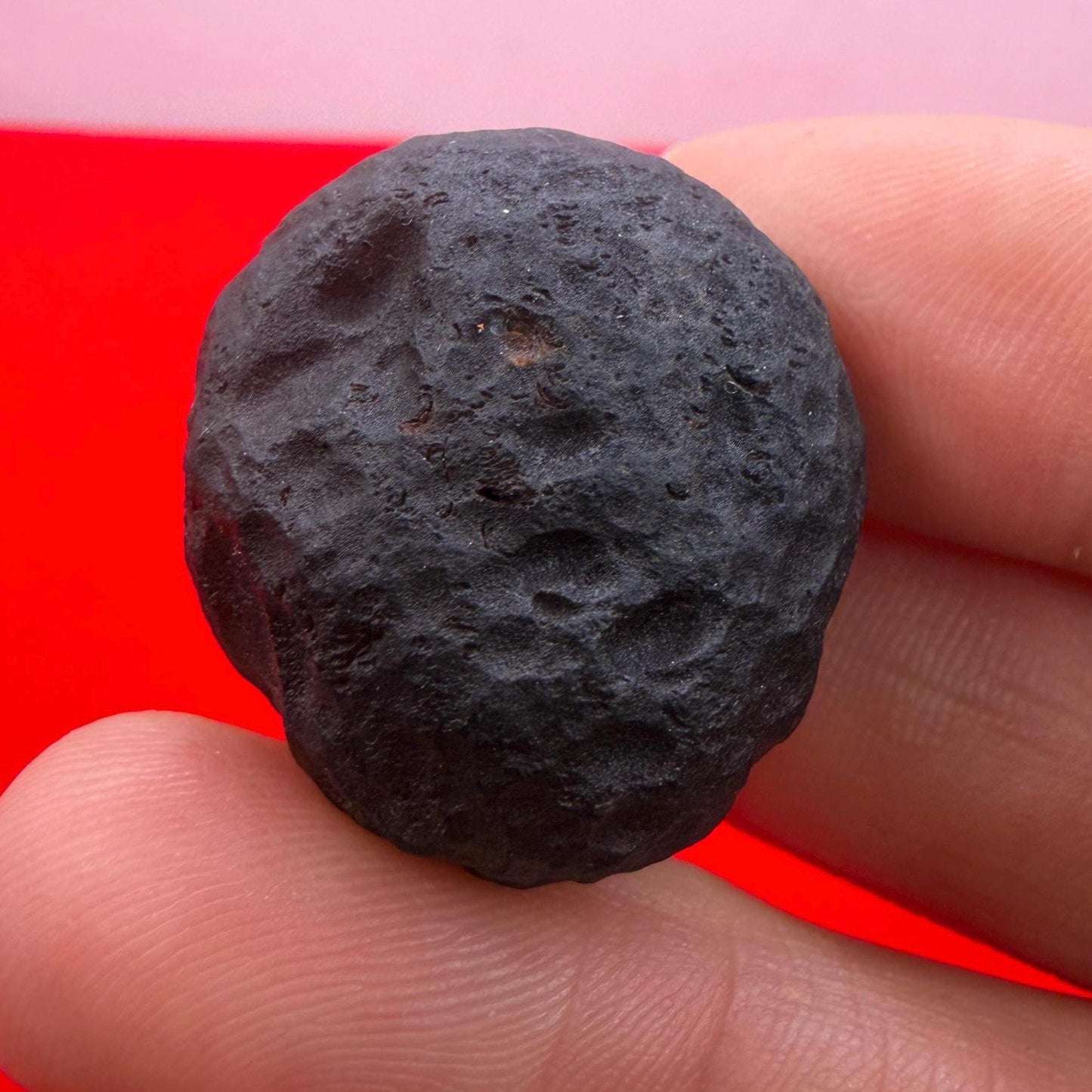 Saffordite Stone: Rare Cintamani, Arizona Pseudo-Tektite -16.28 Grams