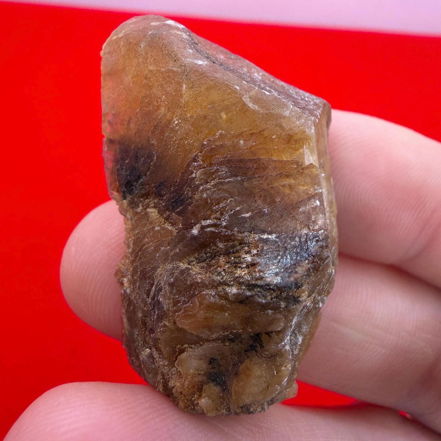 Golden Brazilian Phenacite Crystal: High-Vibration Gemstone, 17.73g/88.65ct
