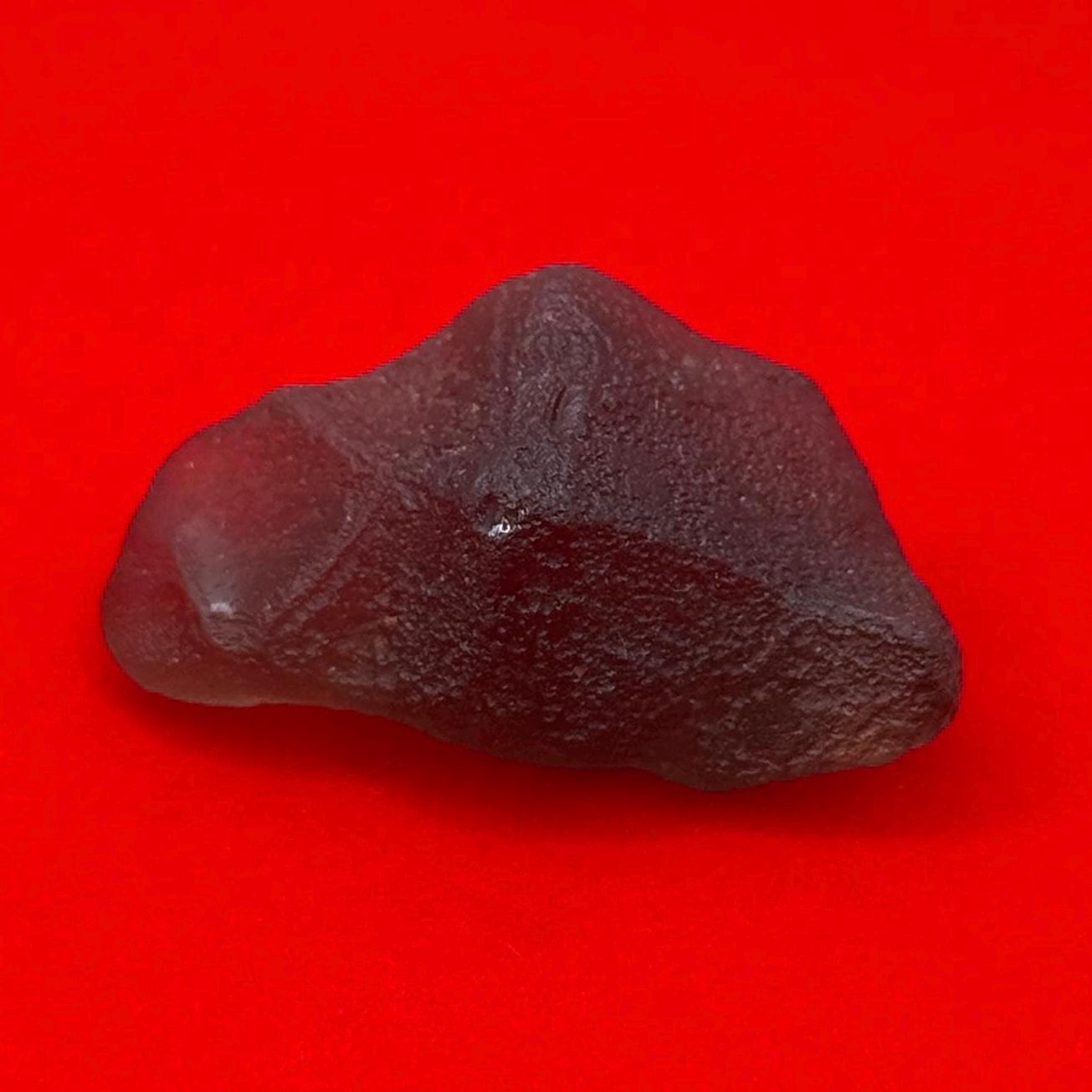 Colombianite Specimen: Translucent Pseudo-Tektite, Shamanic Healing Stone, 9.07 grams