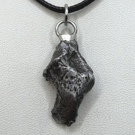 Sikhote-Alin Iron Meteorite Pendant: Astronomy Space Gift, 9.23g