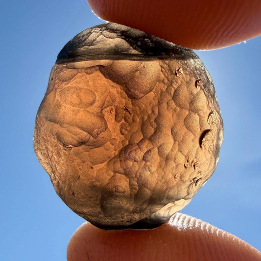 Saffordite Stone: Rare Cintamani, Arizona Tektite - 7.26 Grams