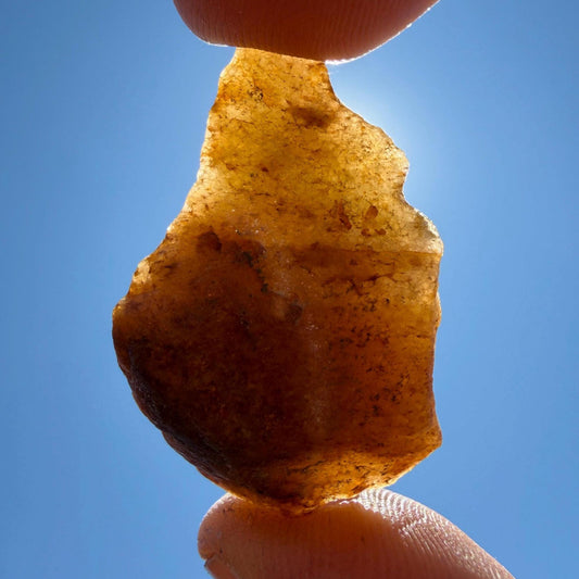 Golden Brazilian Phenacite Crystal: High-Vibration Gemstone, 10.22g/51.1ct