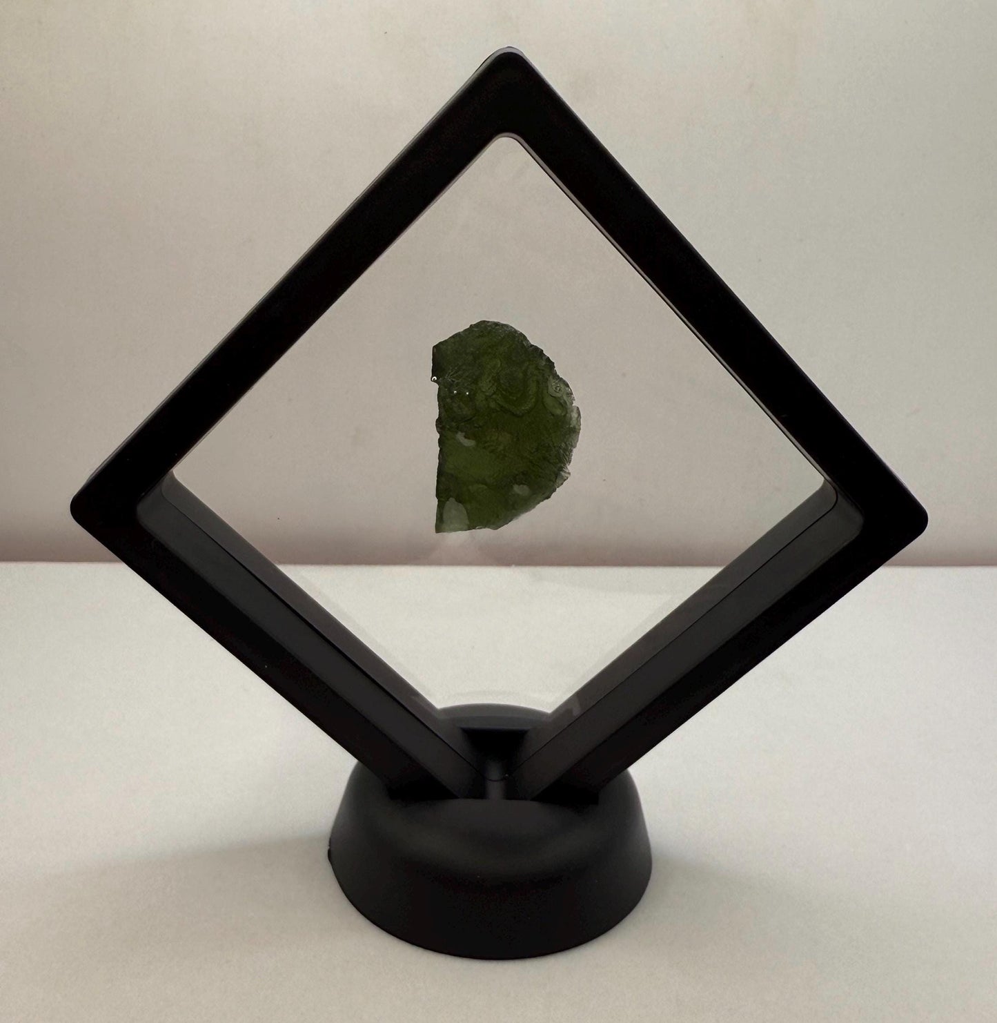 Authentic Moldavite Tektite Specimen, Czech Republic, 8.79 grams