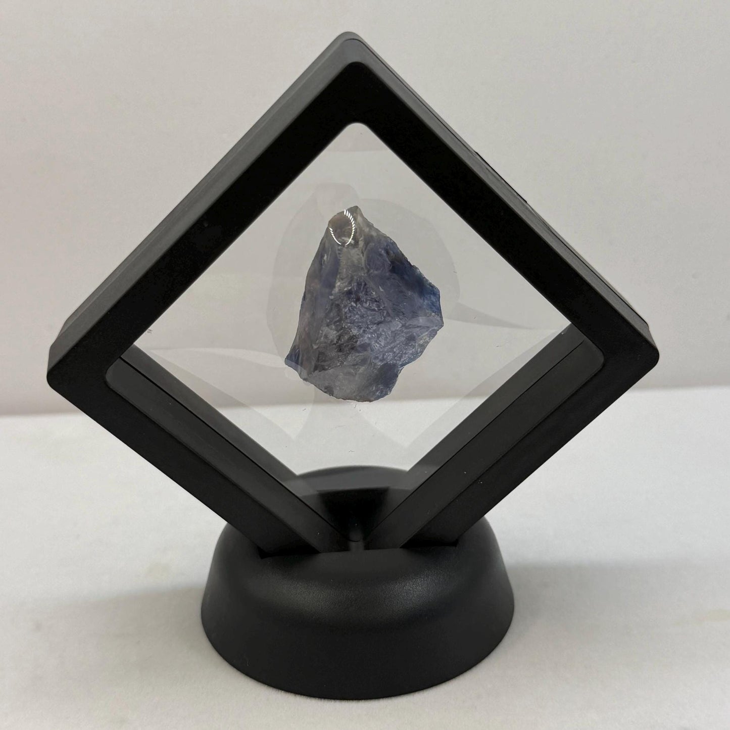 Rare Blue Dumortierite Crystal: Brazilian Gemstone for Reiki and Meditation, 11.23g/56.15ct