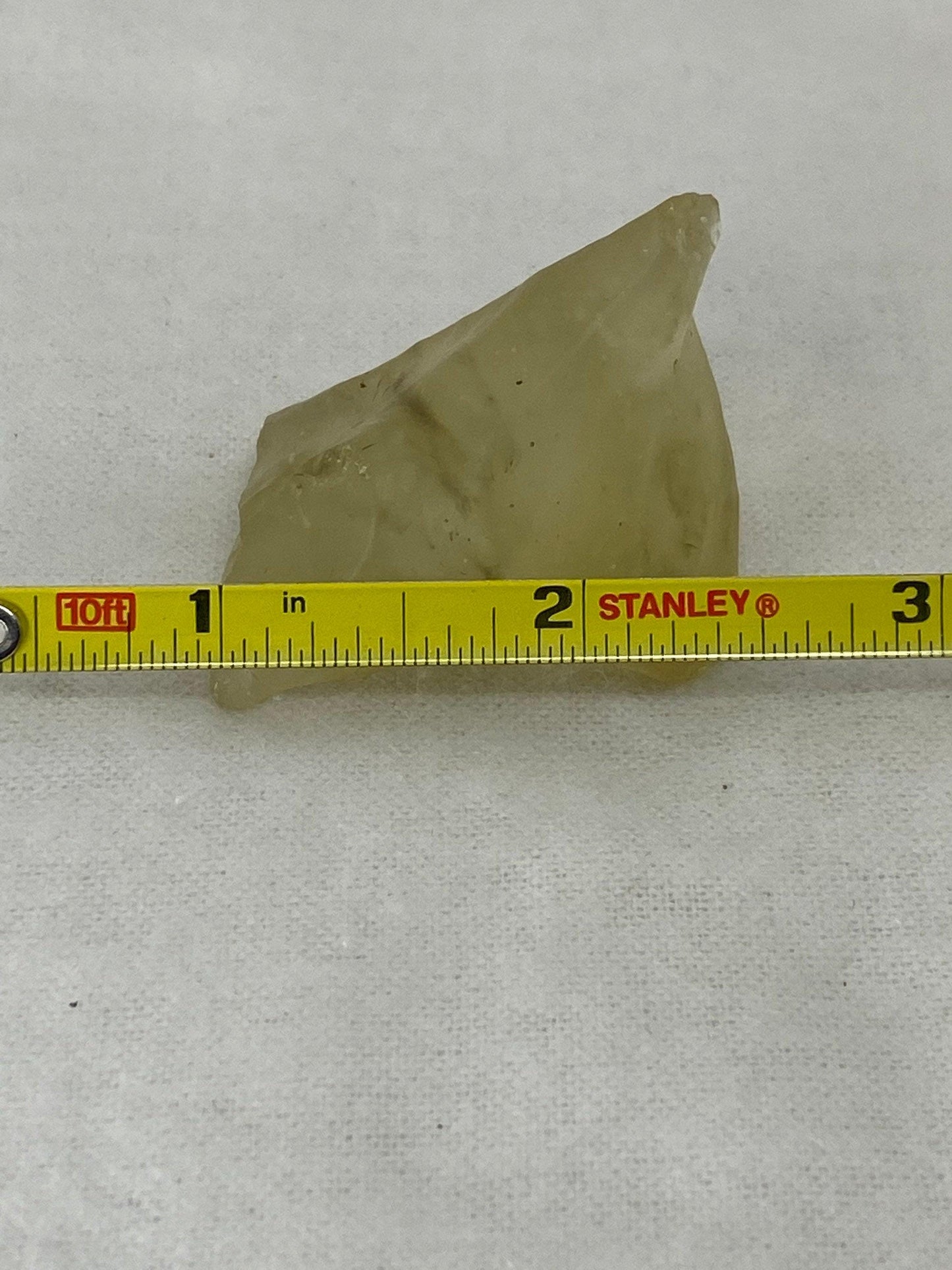 Rare Libyan Desert Glass: Golden Tektite Talisman, 28.49 grams