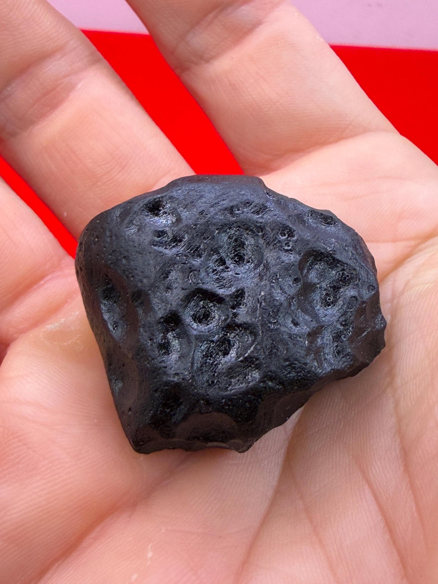 Indonesian Tektite: Indochinite Impactite, Energy Work Stone, 23.74 grams