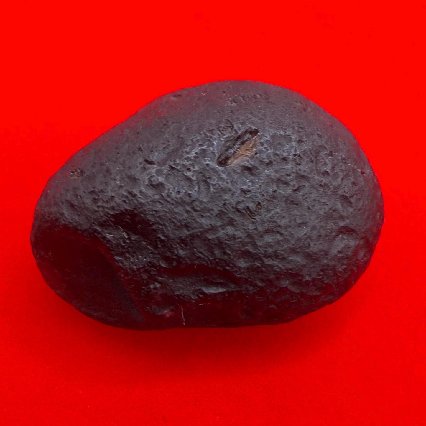 Saffordite Stone: Rare Cintamani, Arizona Tektite -17.34 Grams