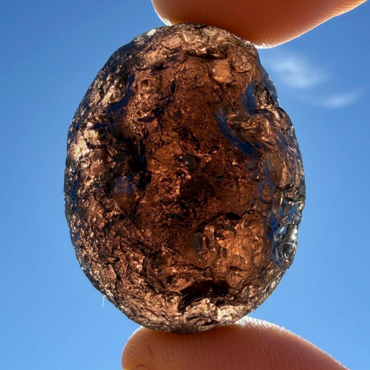 Saffordite Stone: Rare Cintamani, Arizona Pseudo-Tektite -22.82 Grams