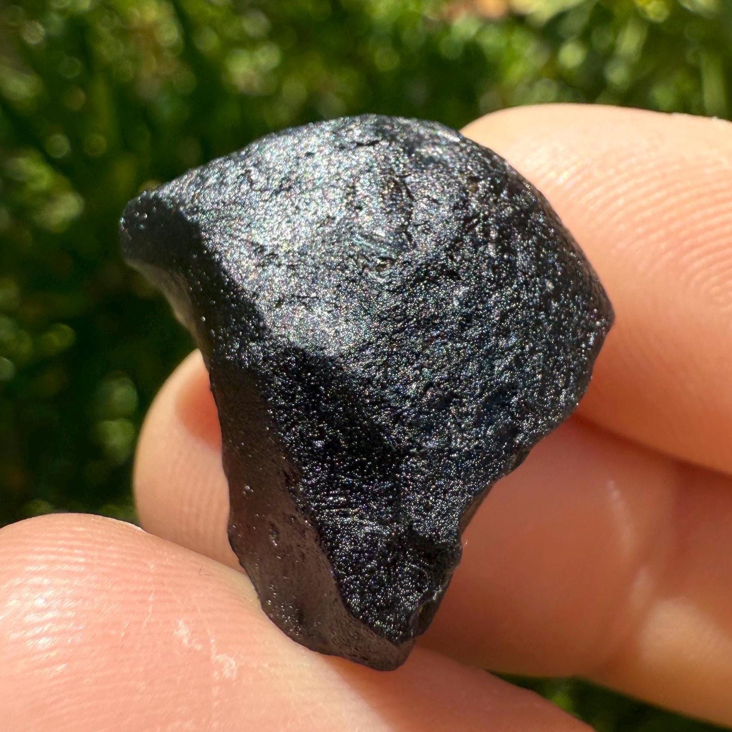 Saffordite Cintamani Stone Specimen: Rare Arizona Pseudo-Tektite, 6.33 grams