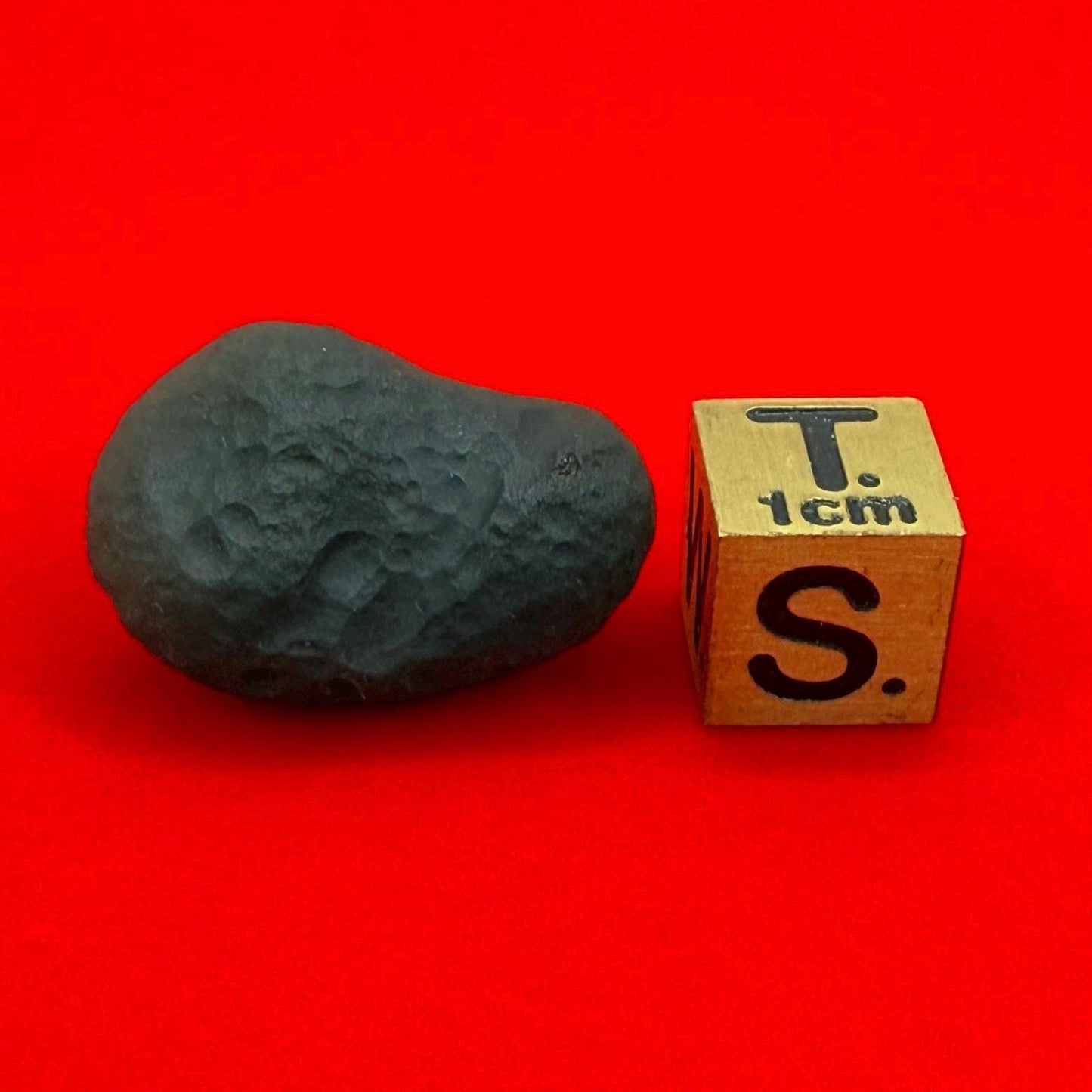 Saffordite Specimen: Rare Cintamani Stone, Arizona Pseudo-Tektite, 5.29 grams