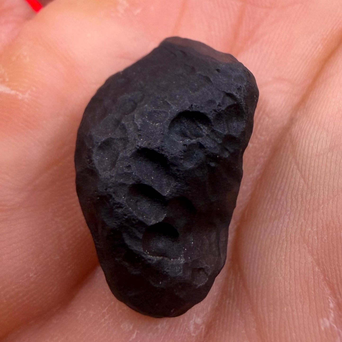 Saffordite Stone: Rare Cintamani, Arizona Tektite - 4.40 Grams