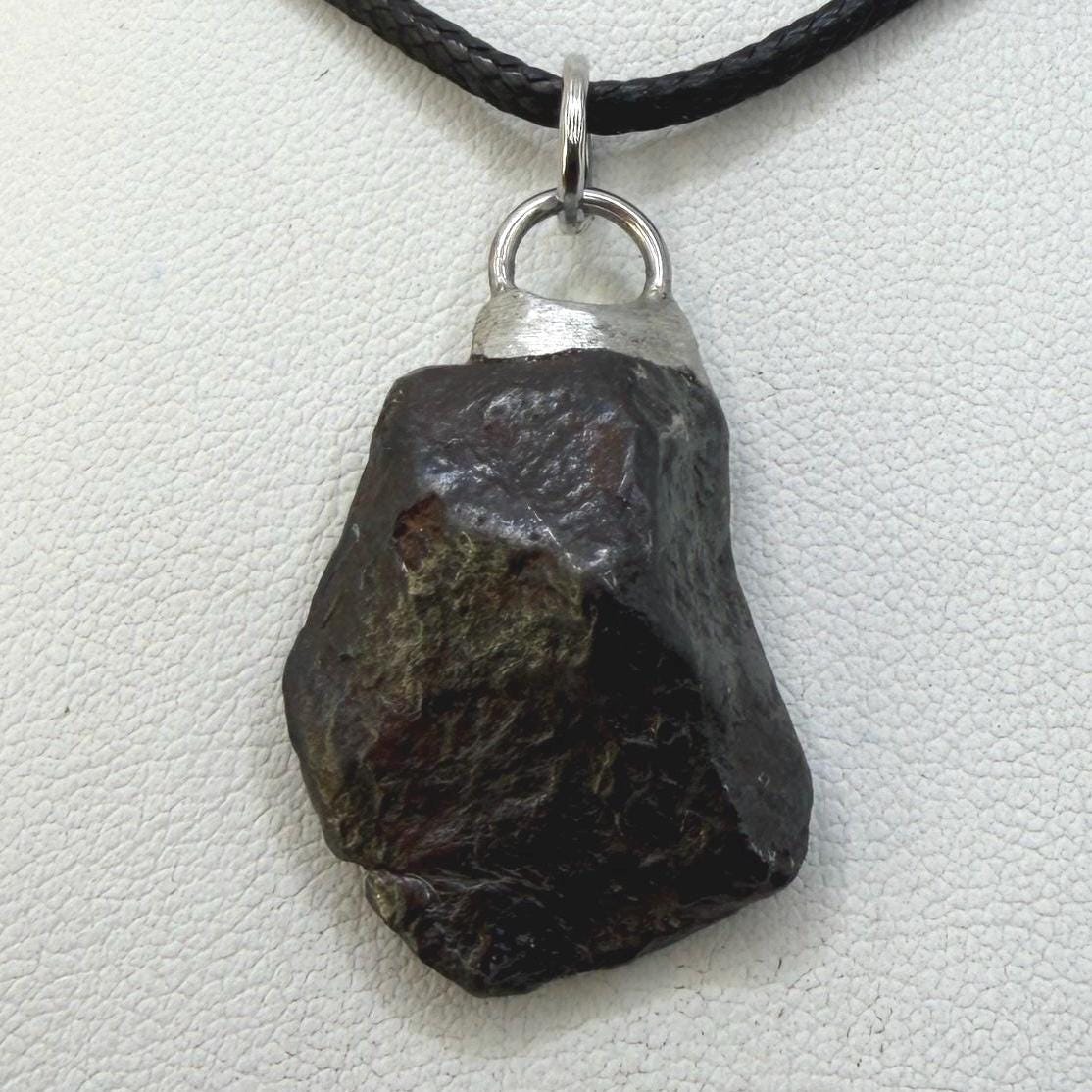 Canyon Diablo Iron Meteorite Pendant: Arizona Space Gift, 10.95 grams