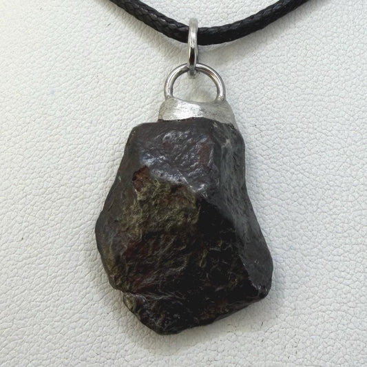 Canyon Diablo Iron Meteorite Pendant: Arizona Space Gift, 10.95 grams