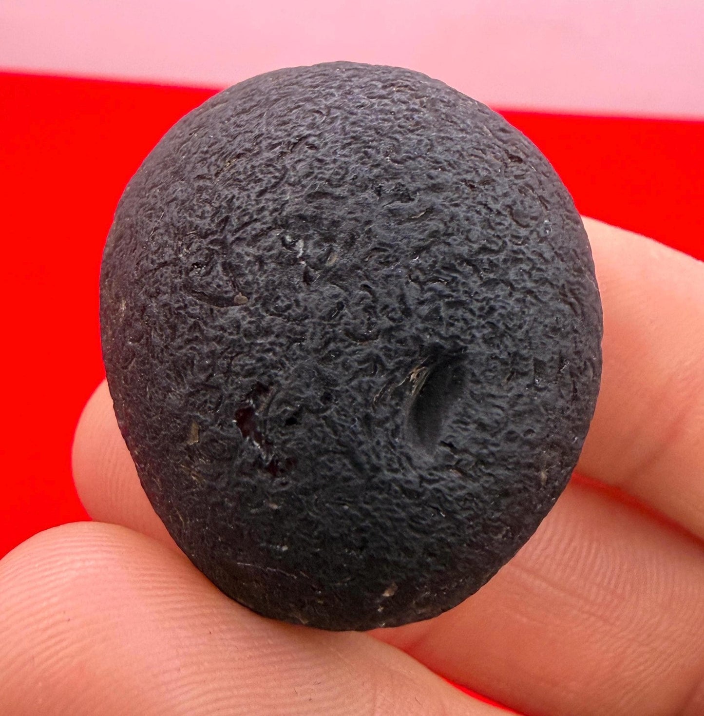 Saffordite Stone, Rare Cintamani, Arizona Tektite, 26.63 Grams
