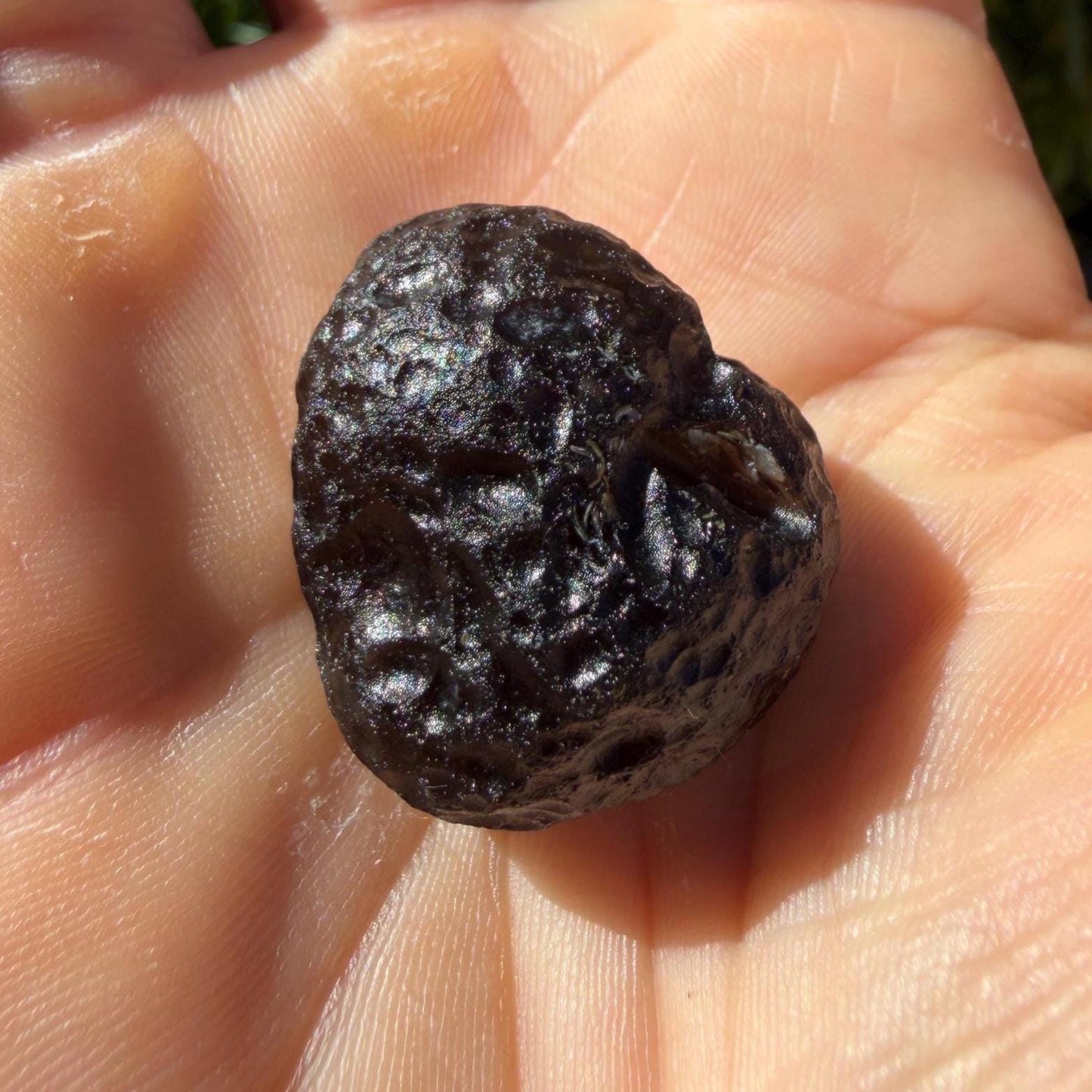 Colombianite Specimen: Shamanic Tektite - Healing Stone, 13.33 grams