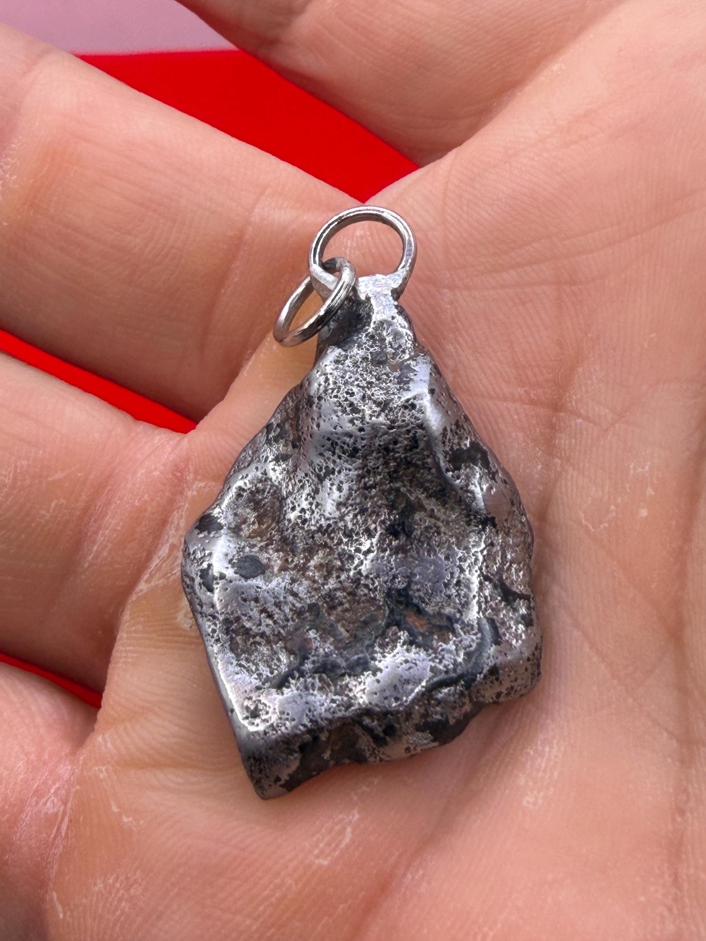 Henbury Iron Meteorite Pendant, Australia, Astronomy Gift, Cosmos, 11.21g