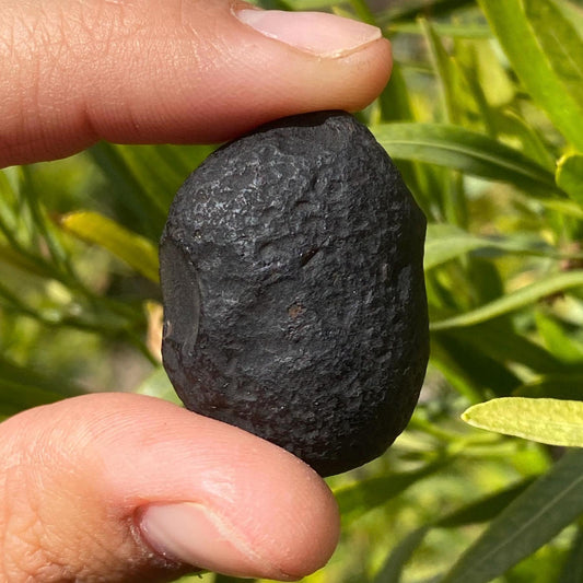 Saffordite Stone: Rare Cintamani, Arizona Tektite -17.34 Grams