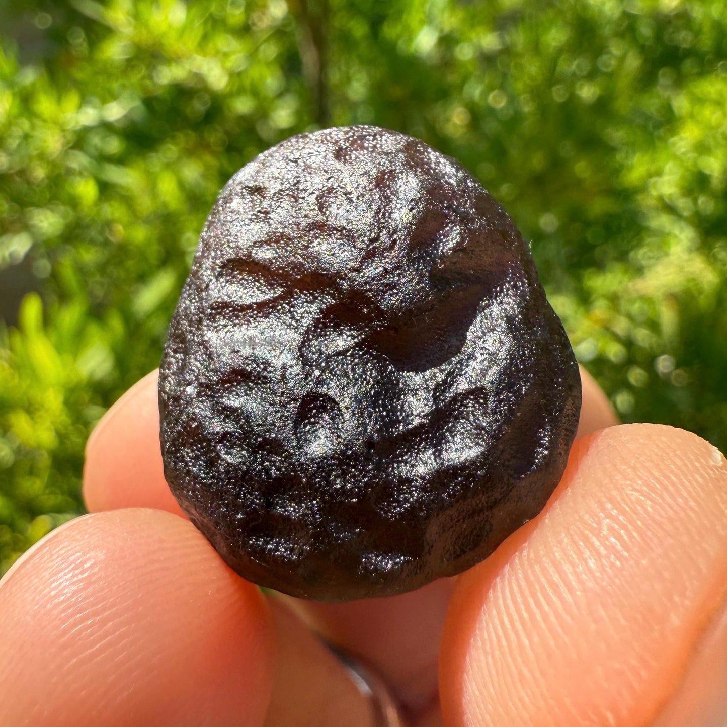 Colombianite Tektite Specimen: Shamanic Healing Stone, 11.39 grams