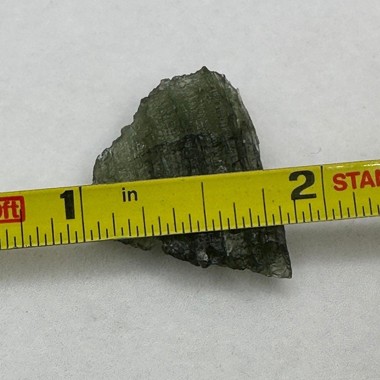 Moldavite Tektite Specimen, Czech Republic Meteorite, 3.17 grams
