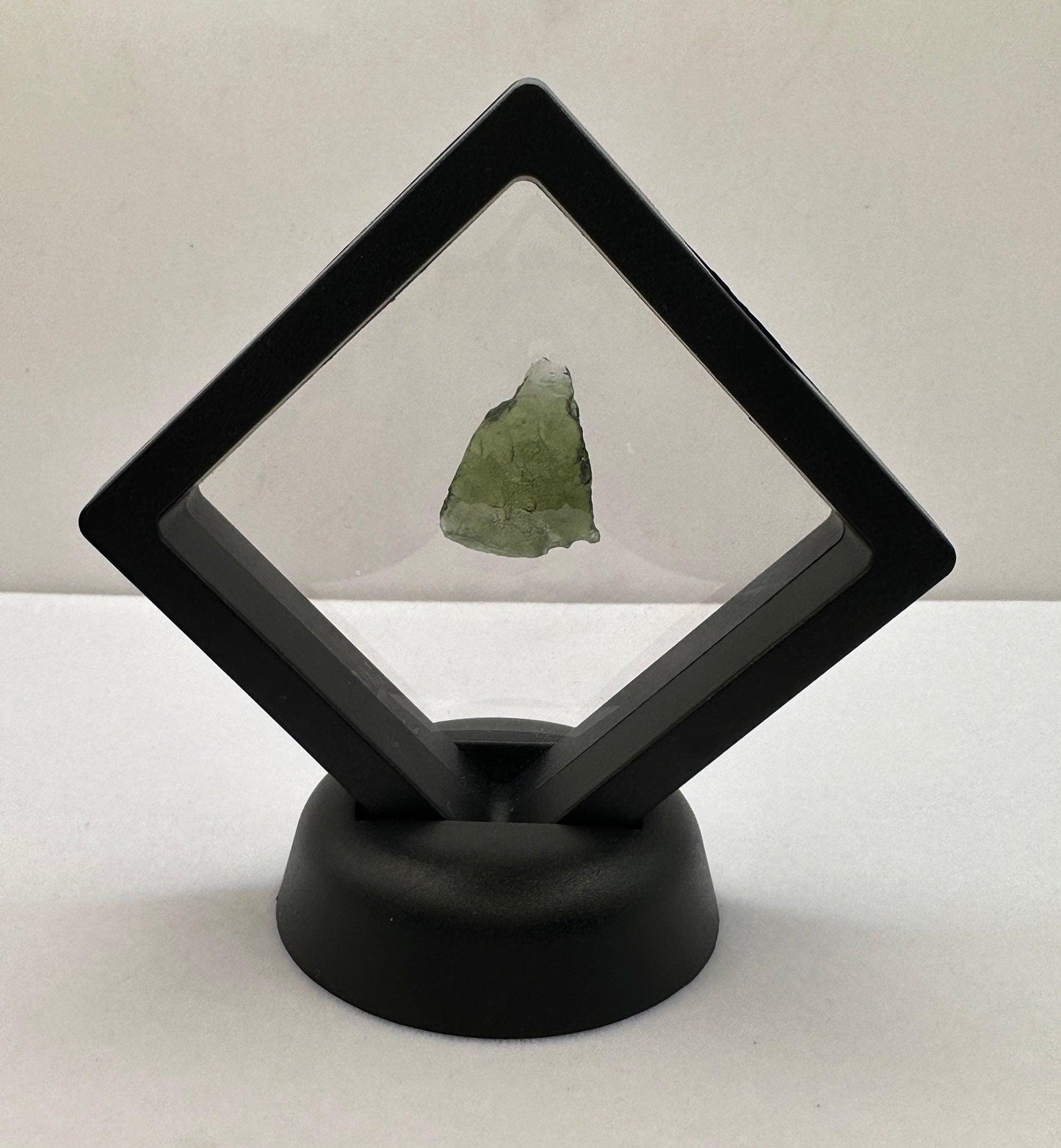 Authentic Moldavite Tektite Specimen: 2.78 grams, Reiki Talisman