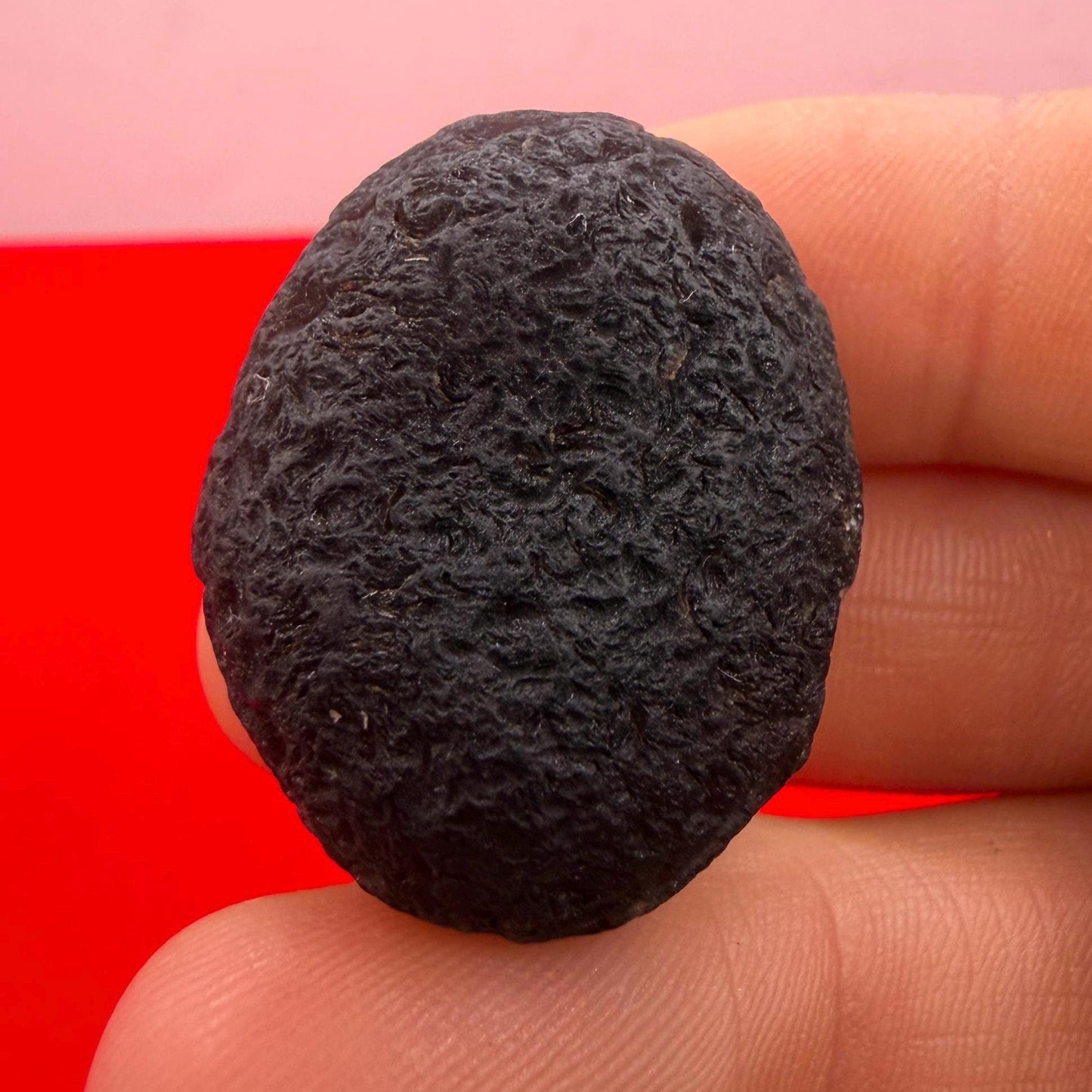 Saffordite Stone, Rare Cintamani, Arizona Tektite, 18.50 Grams
