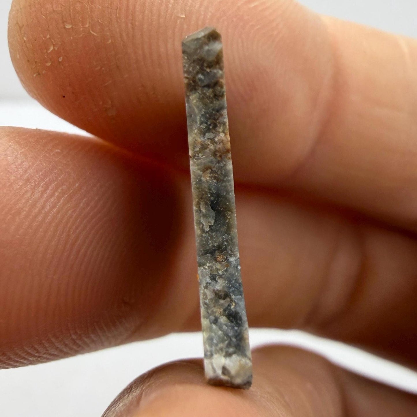 NWA 18045 Lunar Meteorite Slice, Melt Breccia Moon Rock (1.48 grams)