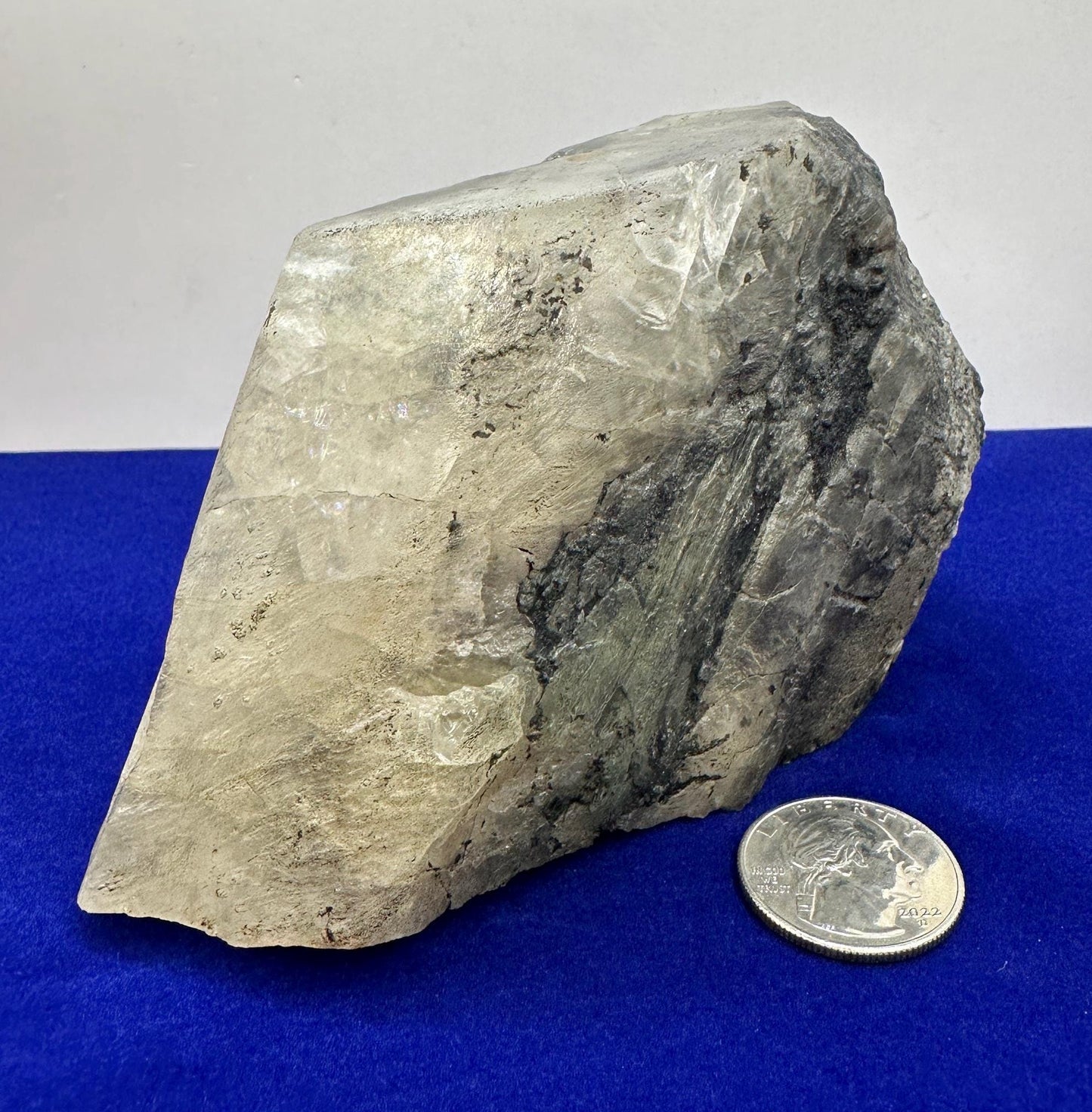 Large Brazilian Phenacite Crystal, Carnaiba Mine, 2 lbs 3 oz