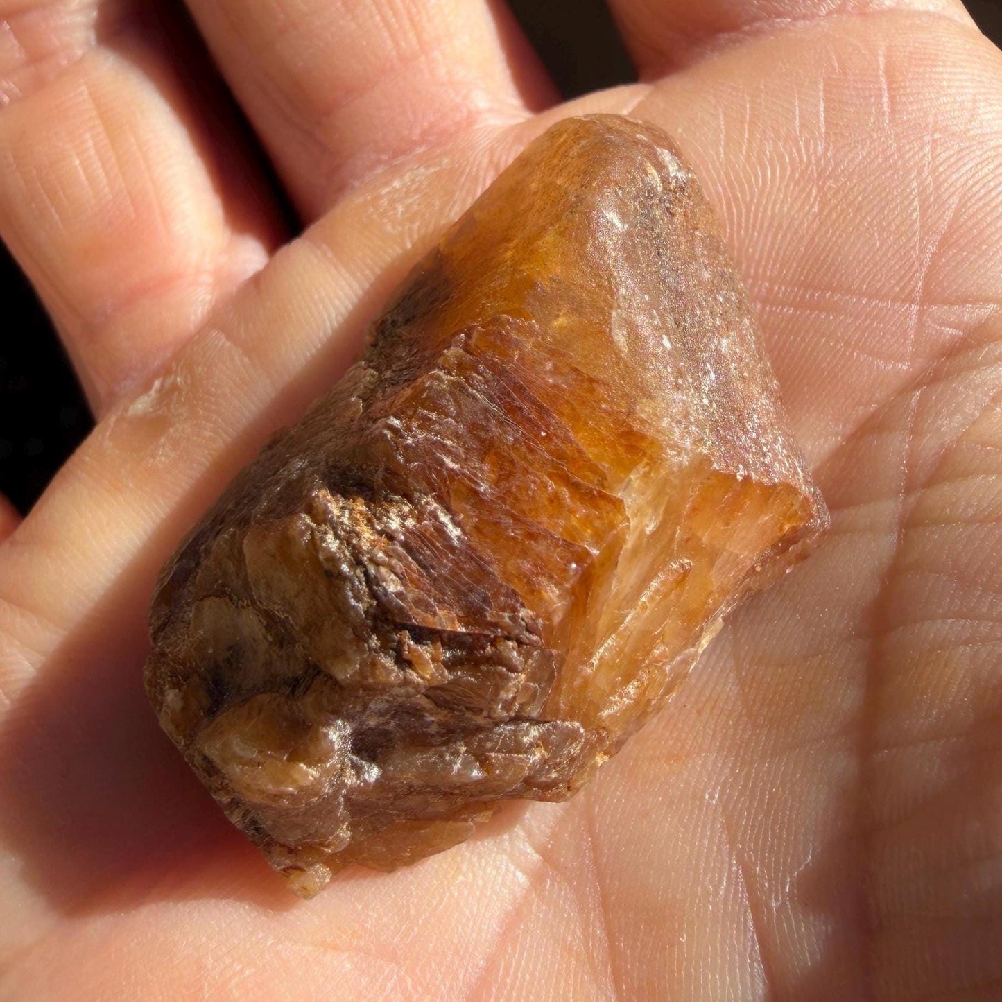 Golden Brazilian Phenacite Crystal: High-Vibration Gemstone, 17.73g/88.65ct