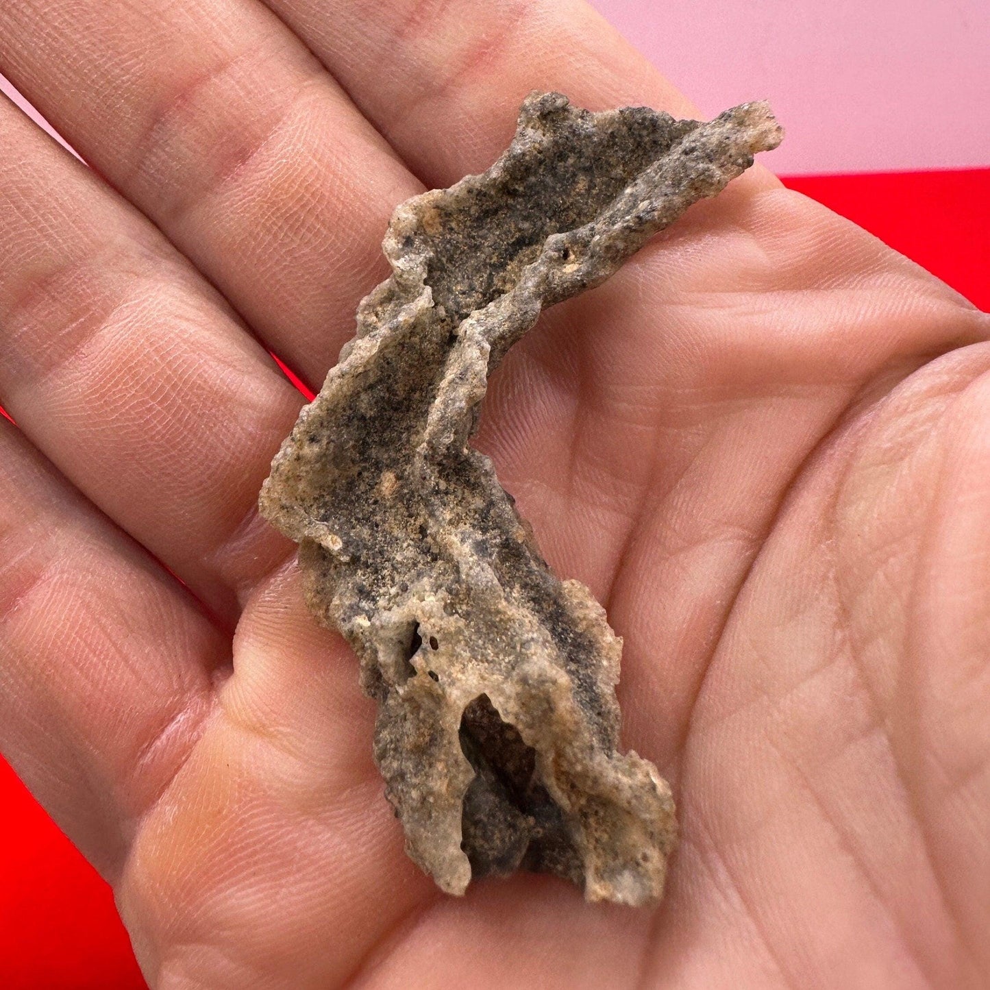 Sahara Desert Fulgurite: Fossilized Lightning Rock, Energy Work, 3.99 grams