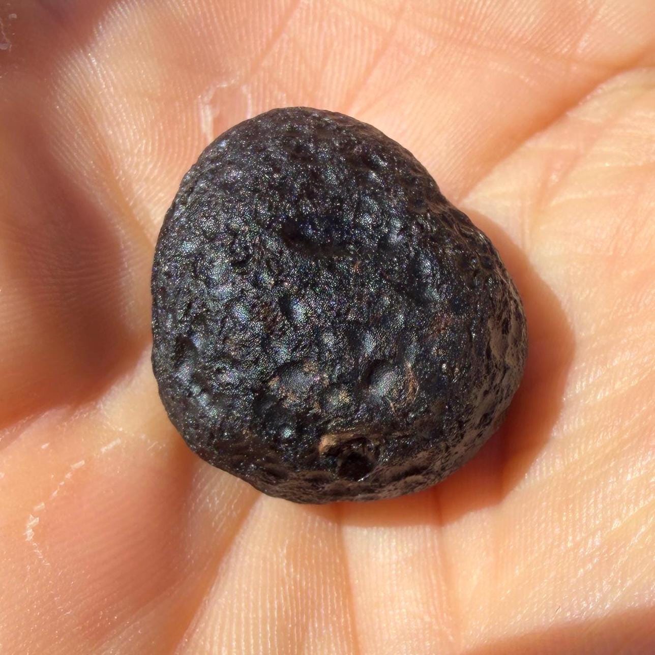Saffordite Cintamani Specimen: Rare Arizona Pseudotektite, 10.85 grams