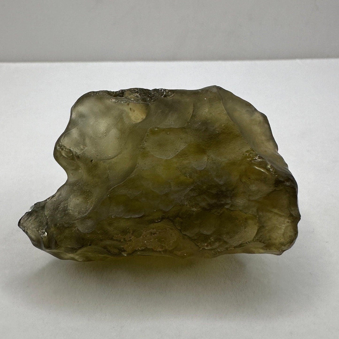 Greenish Libyan Desert Glass: Golden Tektite Talisman, 54.68 grams