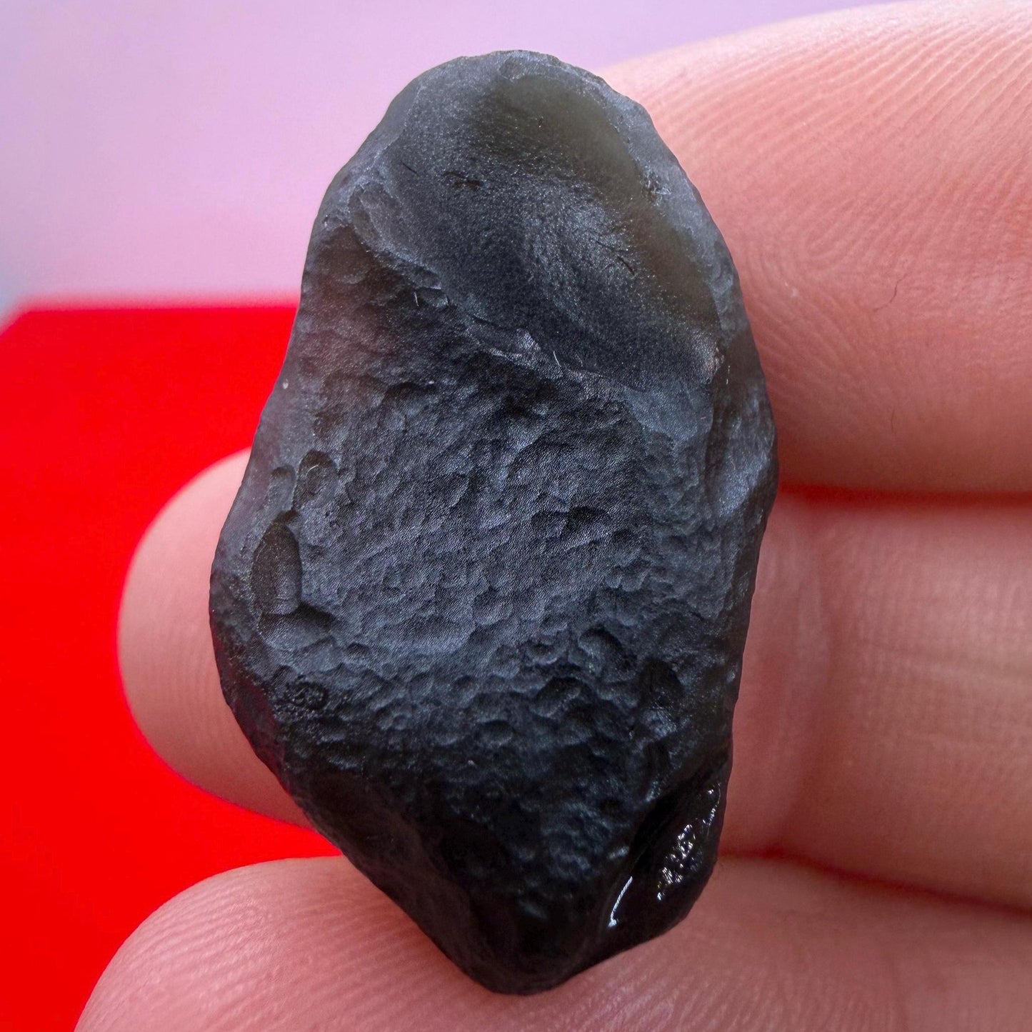 Saffordite Stone: Rare Cintamani, Arizona Pseudo-Tektite -5.58 Grams