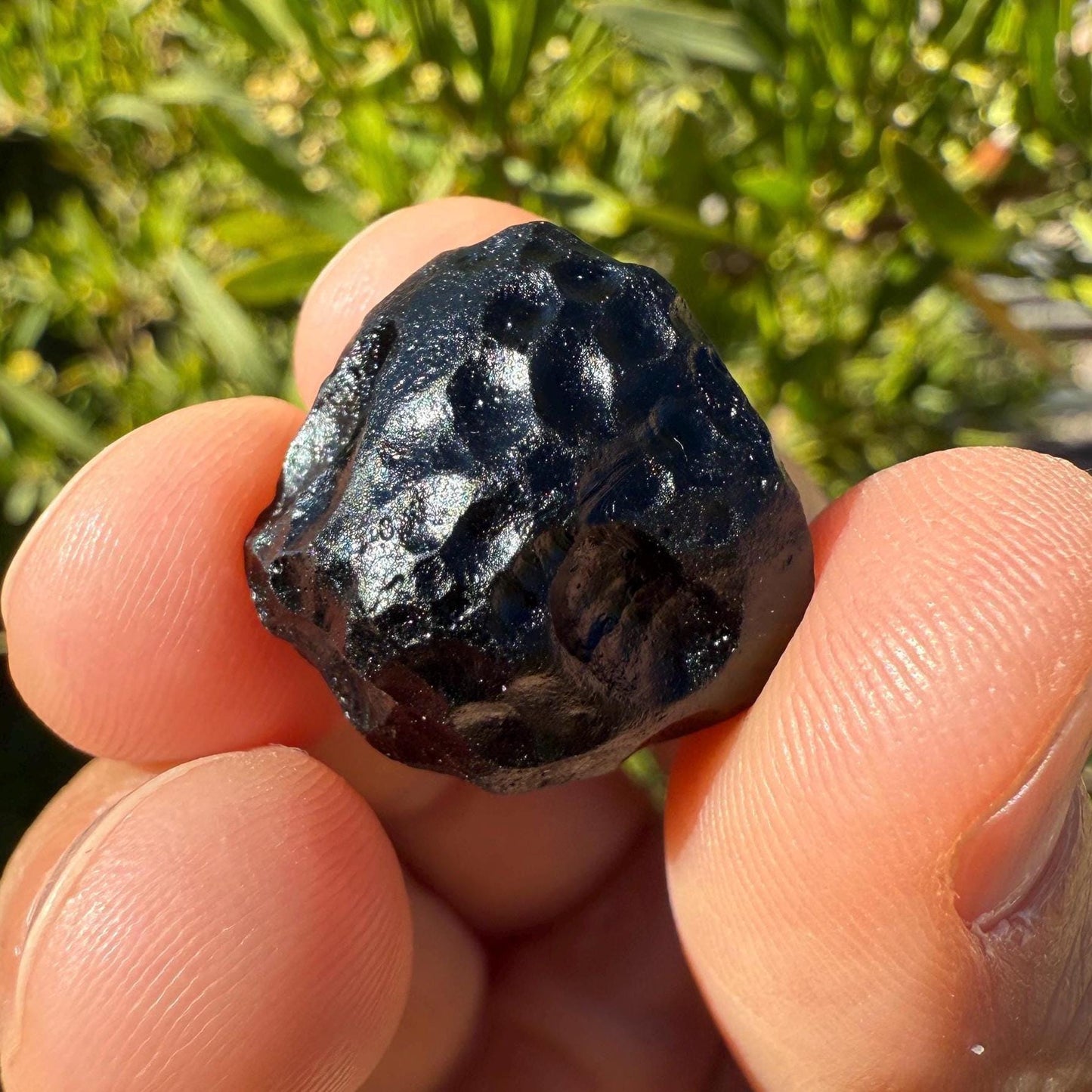 Indonesian Tektite: Indochinite Impactite, Energy Work Stone, 6.39 grams